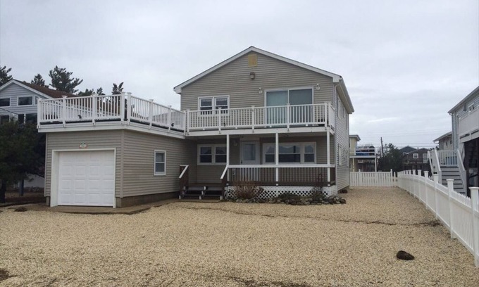 Surf City Apartment | Outstanding Bayviews from this 1st floor duplex