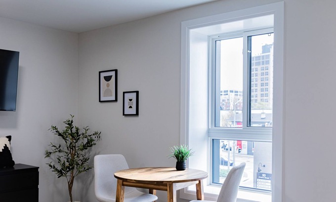 Kitchener Apartment | Oversized Trendy Studio Unit in Prime Downtown location