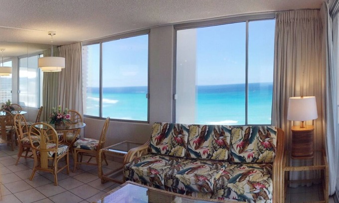 Waikiki Condo | Pacific Monarch. 29th Floor with Full Ocean Views. 1 Bedroom. Great Deal!