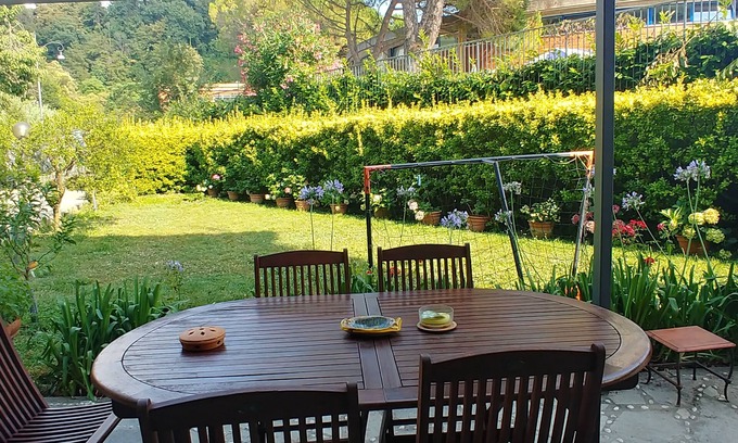 Rapallo Apartment | Pagurus Apartment with Garden