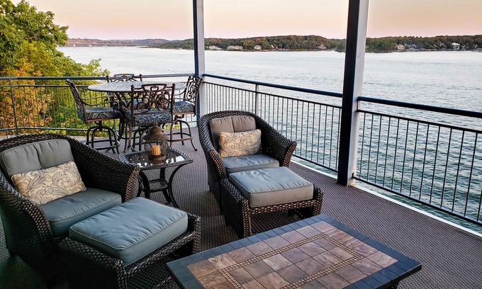 Lake Ozark Condo | Palisades Point- Sanctuary of Seclusion! High-end Condo with Million Dollar View