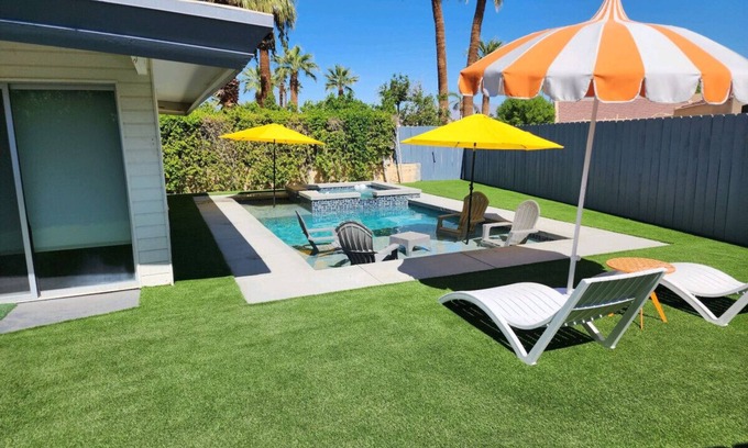 Palm Desert House | Palm Desert Villa 3min to El Paseo Pool Heat Incl.