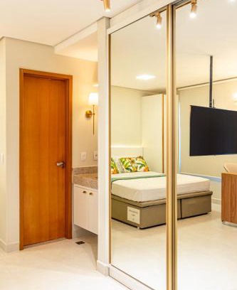 Plano Diretor Sul Apartment | PALMAS EXPERIENCE - FLAT ACONCHEGANTE no centro