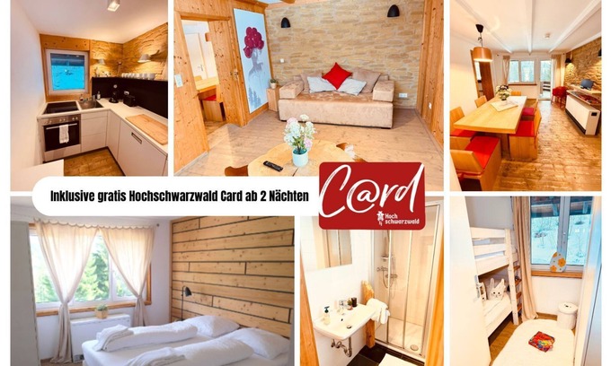 Feldberg Apartment | Panorama Apartment Bergglück on the Feldberg incl. free Hochschwarzwald Card