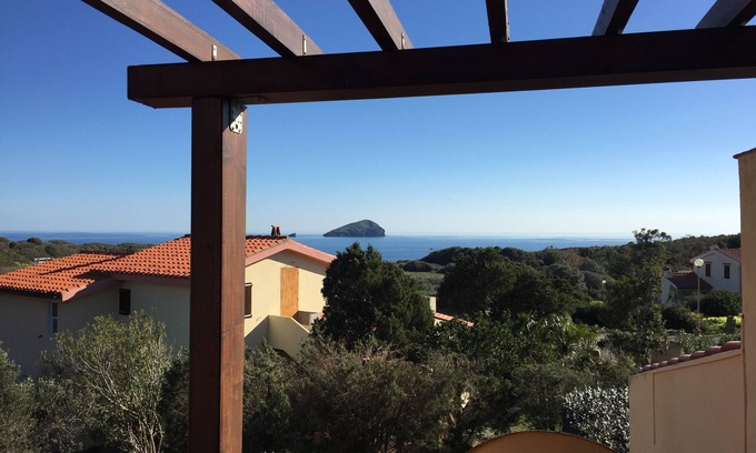 Sant'Antioco Apartment | Panoramic two-room apartment by the sea - south Sardinia