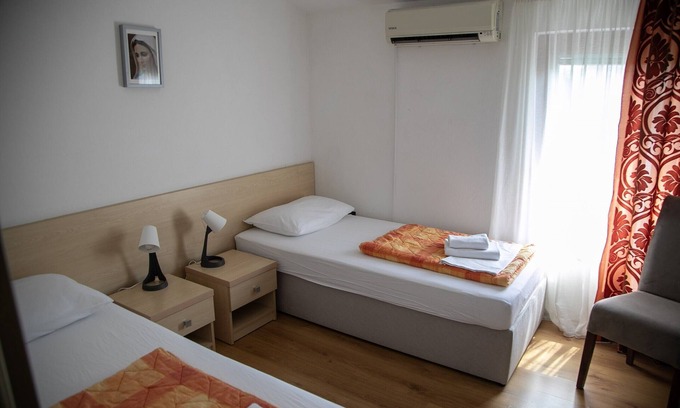 Medjugorje House | Pansion Blue - Double Room with Balcony