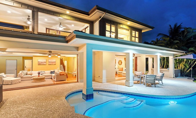 Kailua-Kona House | Papala Place at Kahakai Estates by Gather: Luxe Poolside Oasis