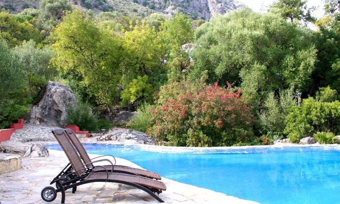 Montecorto Apartment | 'Paraíso Escondido 1' with Mountain View, Pool, Wi-Fi & Garden