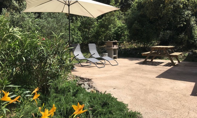 Bonifacio Ski Chalet | PARADISE IN BONIFACIO NEAR BEACHES, HUGE GARDEN, BARBECUE, AIR CONDITIONING