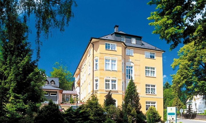 Bad Elster House | Parkhotel Helene - Doppelzimmer, Dusche, WC, Standard,online