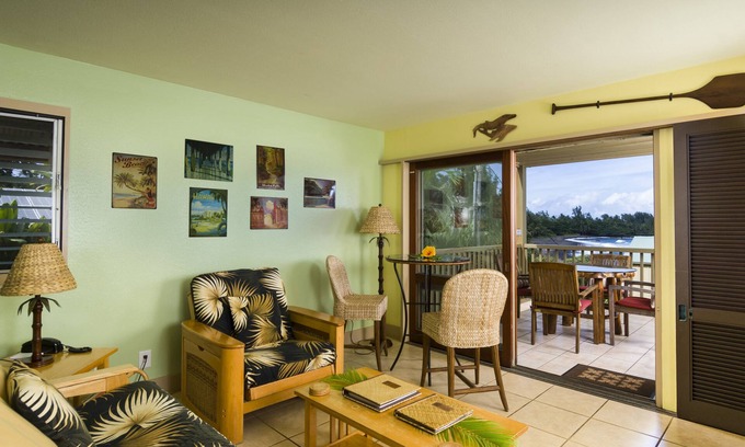 Hana Condo | Partial Oceanview #107 at Hana Kai Maui - 1 Bedroom (corner unit)