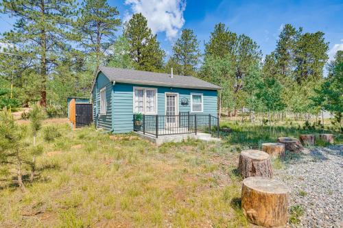 Bailey House | Patio and Hot Tub Cozy Cabin Retreat in Bailey!