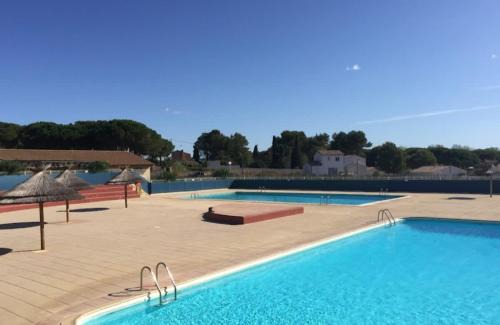 Vendres House | Pavillon indépendant pour 6 personnes dans une résidence sécurisée avec piscine