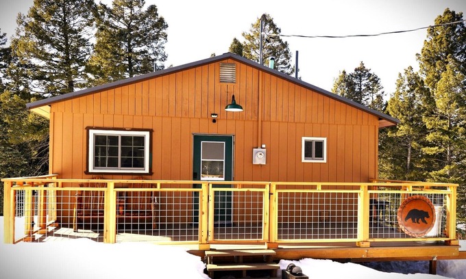 Florissant Cabin | Paws in the Pines, quaint romantic cabin, world class fishing, dog friendly
