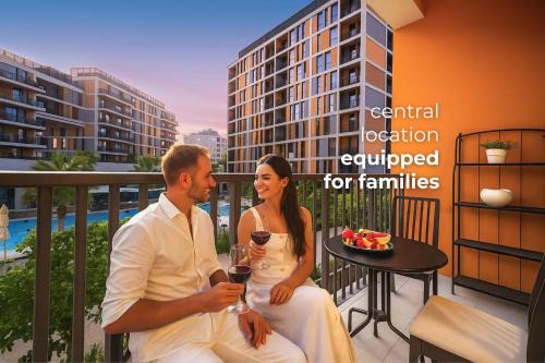 Dubai Production City Apartment | Peaceful 1BR with FREE Baby Gear in the Midtown Near Expo