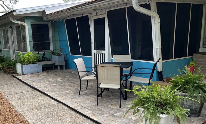 Lanark Village Condo | Peaceful coastal escape in historic neighborhood near beaches