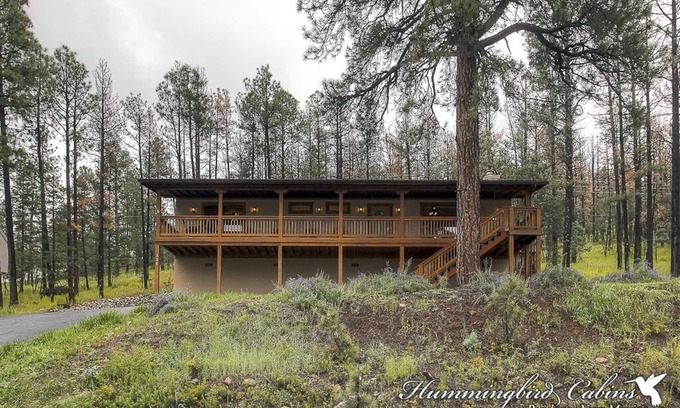 Alto Cabin | Peacful EZ Feeling: 'EZ Feelings surround by pines