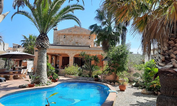 Riumar House | "Pedro"@MARISOL: 270m to the beach, private pool, A/C, WiFi, dog beach