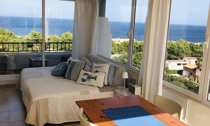 Betlem de Marina Apartment | Penthouse apartment with roof terrace and dream sea view Josilo 1