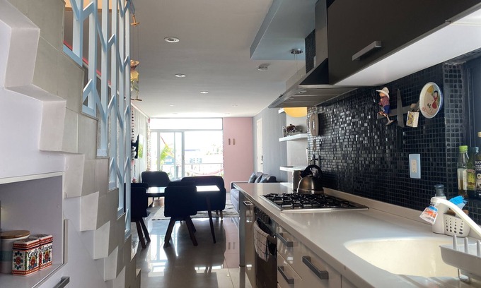 La Condesa Condo | Penthouse in La Condesa on Two Floors with Private Decks