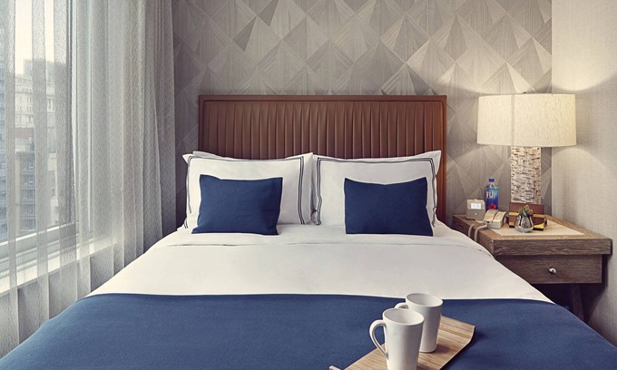 Financial District Hotel | Perfect City Retreat: Petite Queen Room with Contemporary Style