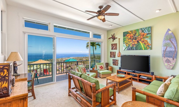Kailua-Kona House | Permitted Luxury Home, Stunning Views, Heated Pool, Perfect Location!