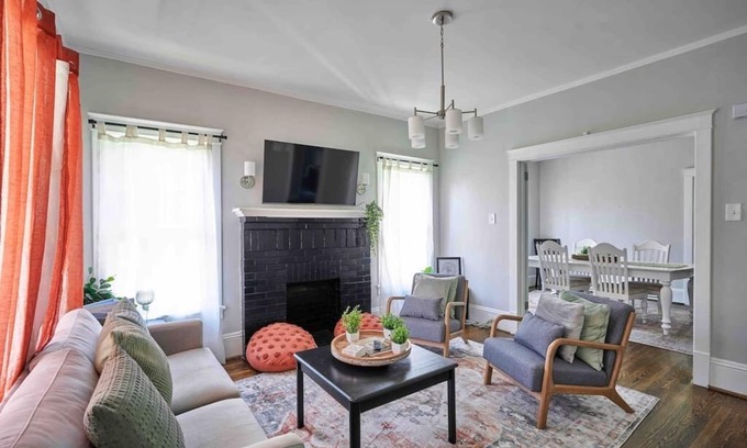 Downtown House | Pet Friendly 2BR Home Walk to Downtown
