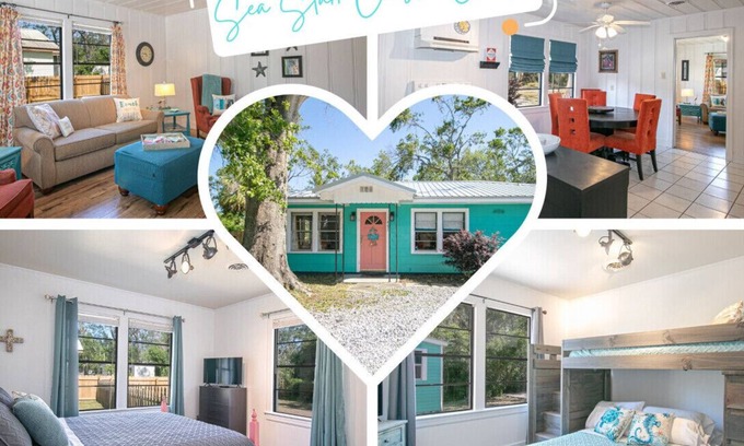Bay St Louis House | PET FRIENDLY, Close to the Beach, Downtown Bay St Louis, Fishing, and More!