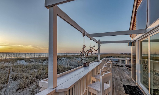 South Beach House | Pet friendly, oceanfront and unobstructed views Bald Head Island