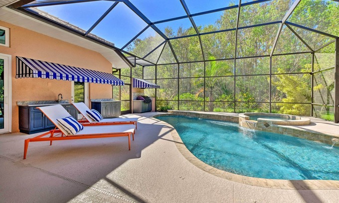 Braden River House | Pet-Friendly Resort Home: Private Pool + Spa!