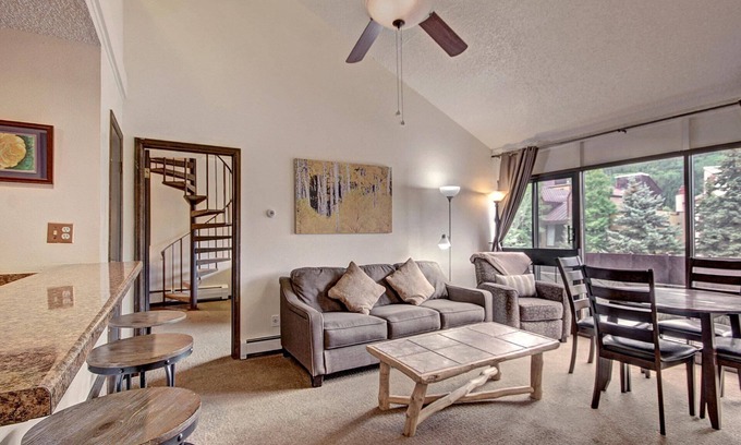 East Village at Copper Condo | Pet-Friendly Ski in Ski out Condo 30 Second Walk to Lift . SF204