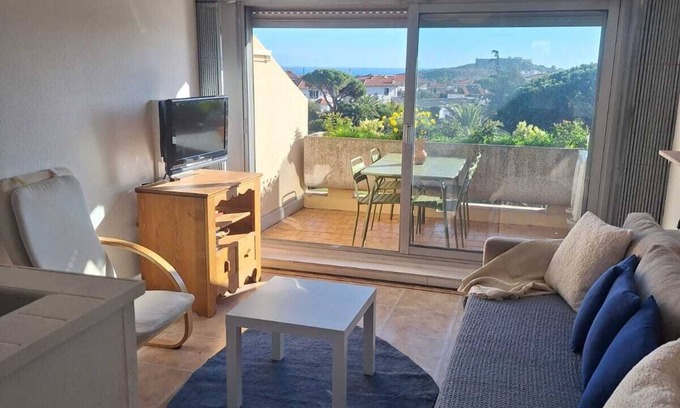 Plaine de la Brague Apartment | Petit Coin de Paradis Avec vue mer