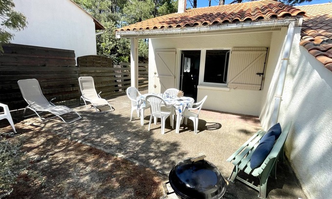 Lacanau-Ocean Ski Chalet | Petite maison mitoyenne proche tennis 2290