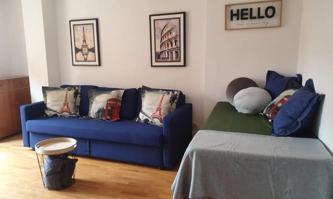Blanco Apartment | Piso con amplia terraza gratis parking en la calle cerca petfriendly