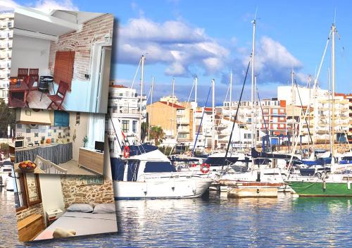 L'Ampolla Apartment | Piso rustico con patio cerca del puerto