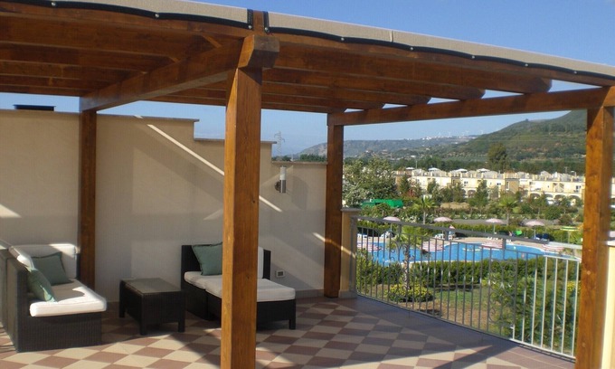 Pizzo Apartment | Pizzo Beach Club “Summer Special” 2 Bed apartment 13F with Free WIFI and 2 Terr