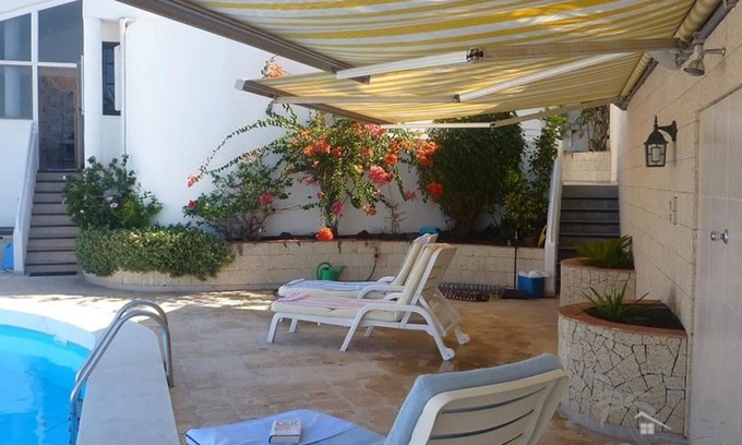 San Eugenio House | Playa de las Americas heated private pool Costa Adeje south west coast of Tenerife