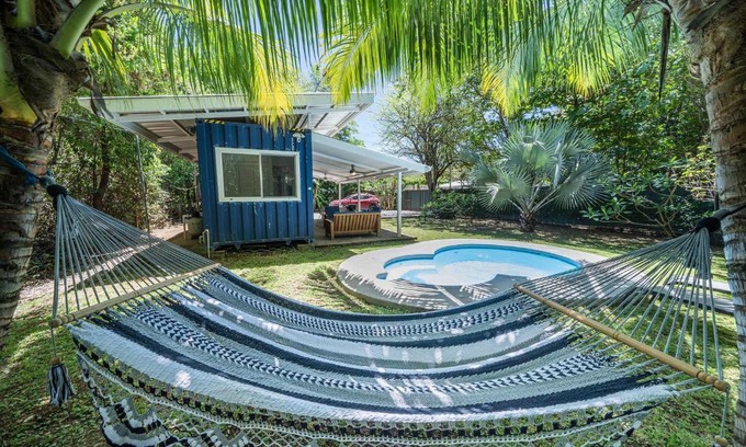 Potrero House | Playa Potrero - Cute, modern Containerhome with pool for 2 people