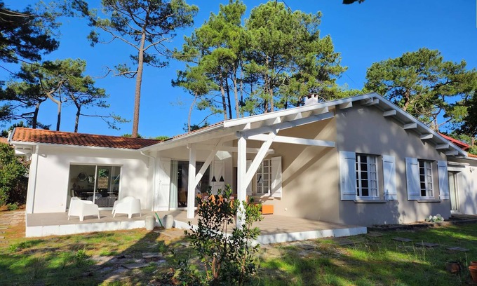 Biscarrosse Plage House | pleasant villa of around 130m² for 7 people