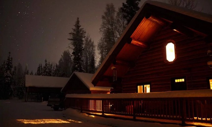 North Pole Cabin | Polar Luxe Log Home （极地豪华小屋）