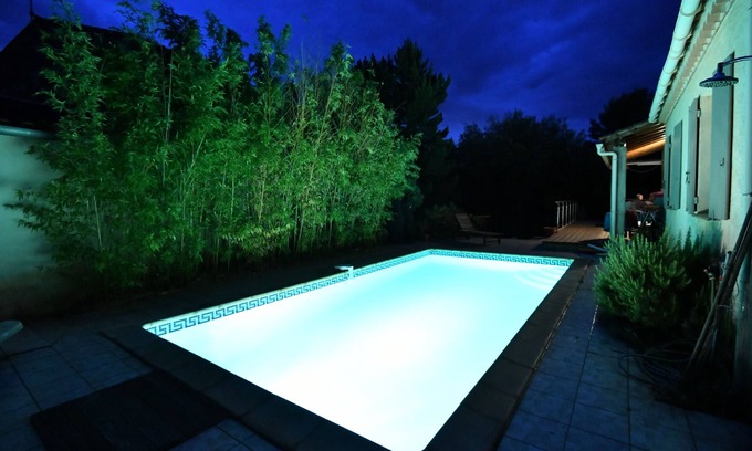 Vers-Pont-du-Gard House | Pont du Gard on foot /Uzès - Charming villa 120m² with garden pool 6-8 pers