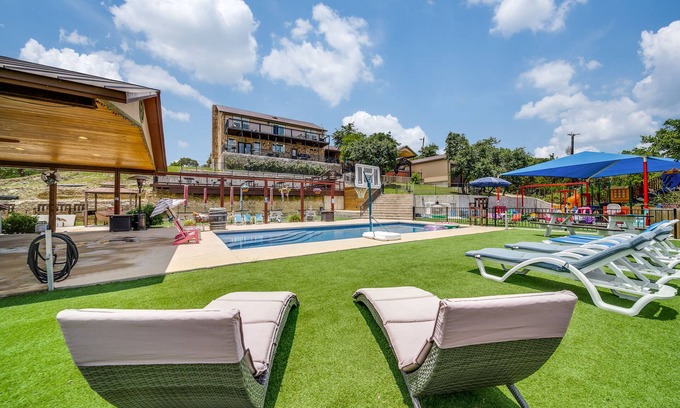 Helotes House | Pool, Game-room Clubhouse, Hot tub, Playground, Views, 5 bedrooms plus a loft