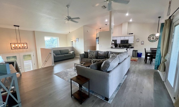 Hernando Beach House | Pool home located on canal.