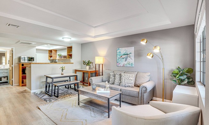 Tucson Condo | Pool & Hot Tub: Updated Tucson Condo w/Workspace