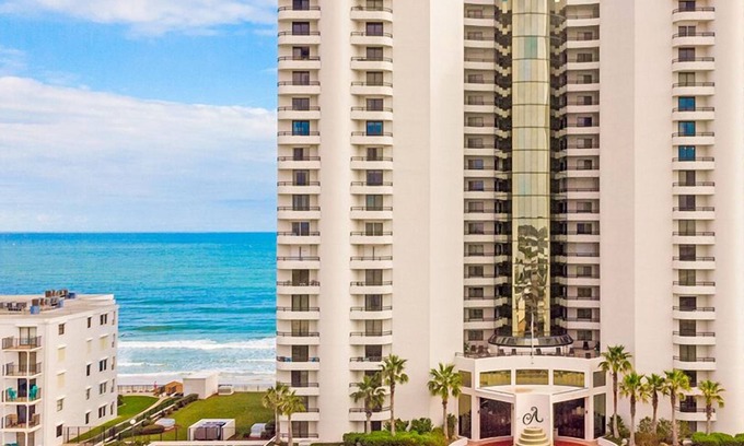 Daytona Beach Shores Condo | Pool Open! Ashley Condo - Oceanfront - 2BR/2BA #902