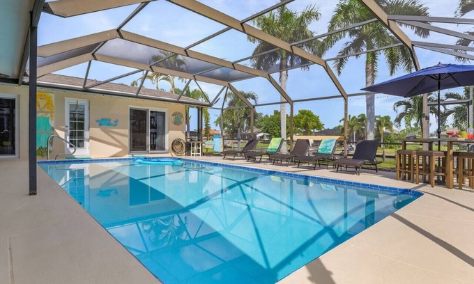 Caloosahatchee House | Pool Time and Fun Times at Mermaid Dream