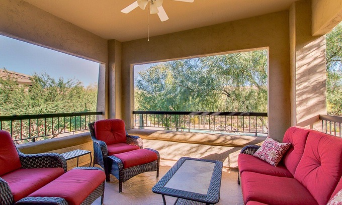 Village Fairways Condo | Poolside condo in Village at Grayhawk, 3br, 2 bath, 2nd floor unit