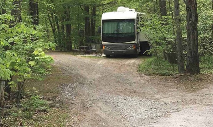 Wellsboro House | Pop up Camper Site Water & Electric Up to 32FT