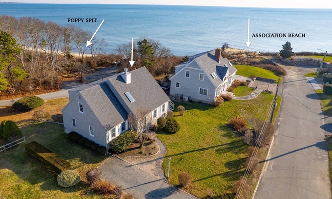 Popponesset House | Popponesset- 3 bedrooms, 3 baths, sleeps 6 & outdoor shower. Views for miles.