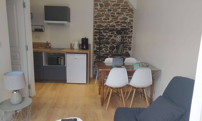 Guerande Apartment | Porte de Saillé - 1 Chambre - 27m² - Maximum 4 Personnes